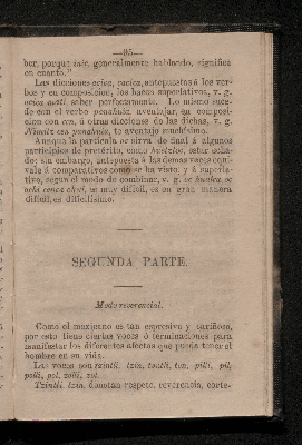 Vorschaubild von [Epítome ó modo fácil de aprender el idioma nahuatl ó lengua mexicana]