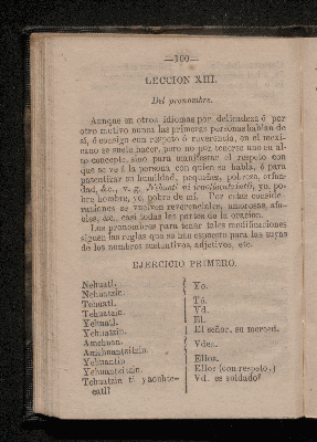 Vorschaubild von [Epítome ó modo fácil de aprender el idioma nahuatl ó lengua mexicana]