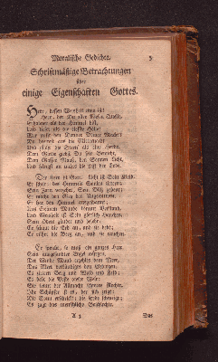 Vorschaubild von Moralische Gedichte.
Schriftmäßige Betrachtungen über einige Eigenschaften Gottes.