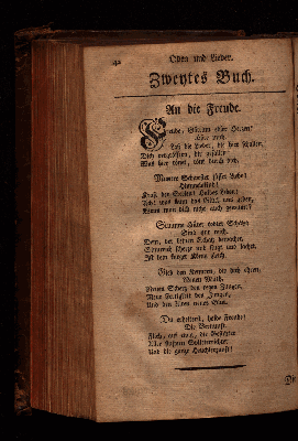 Vorschaubild von Oden und Lieder. Zweites Buch.