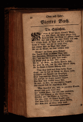 Vorschaubild von Oden und Lieder. Viertes Buch.
