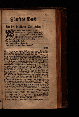 Vorschaubild von Fünftes Buch.