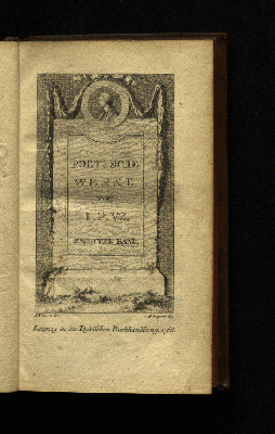 Vorschaubild von Leipzig in der Dykischen Buchhandlung 1768.