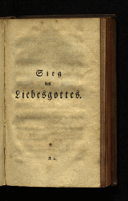Vorschaubild von Sieg des Liebesgottes.