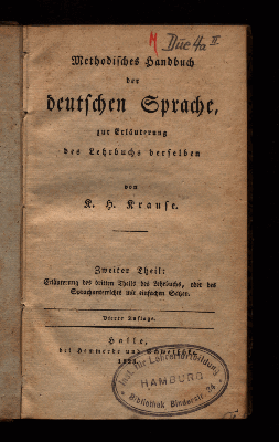 Vorschaubild von Erläuterungen des dritten Theils des Lehrbuchs, aber des Sprachunterrichts mit einfachen Sätzen