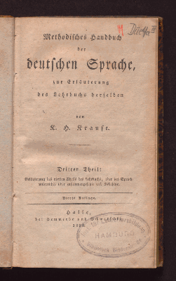 Vorschaubild von Erläuterungen des vierten Theils des Lehrbuchs, oder des Sprachunterrichts über zusammengesetzte und Redesätze