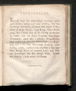 Vorschaubild von [Personalier, Upläste Vid Högstsalig Konung Gustaf III:s Begrafning Den 14 Maji 1792]