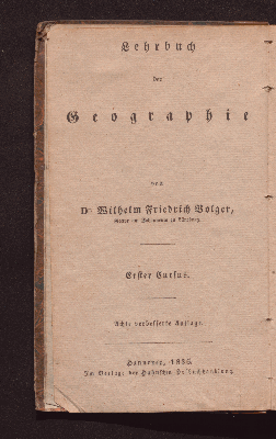 Vorschaubild von Leitfaden beim ersten Unterricht in der Länder- und Völkerkunde für Gymnasien und Bürgerschulen