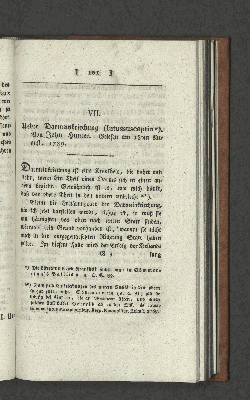 Vorschaubild von VII. Ueber Darmeinkriechung (Intussusception). Von John Hunter.
