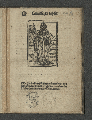 Vorschaubild von De Copie vnd vtschrift eynes breues, van dem nedderval der Veneddyer