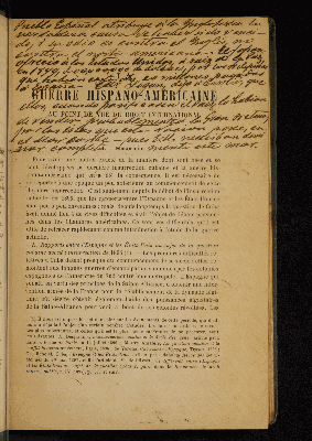 Vorschaubild von [Étude sur la guerre hispano-américaine de 1898]