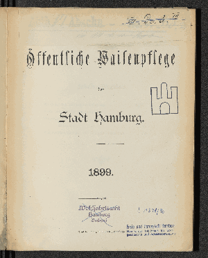 Vorschaubild von [Öffentliche Waisenpflege der Stadt Hamburg]