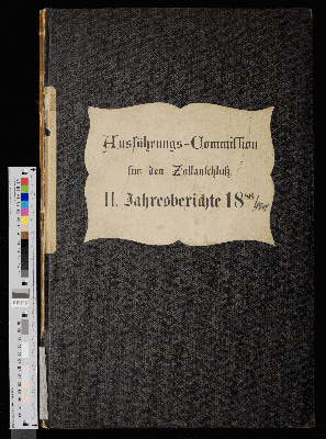 Vorschaubild von [[Bericht der Senats- und Bürgerschafts-Commission zur Ausführung des Anschlusses Hamburgs an das Deutsche Zollgebiet umfassend das Geschäftsjahr]]