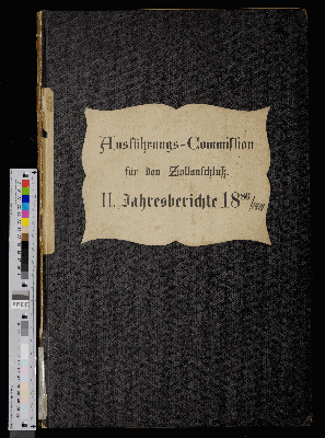 Vorschaubild von [[Bericht der Senats- und Bürgerschafts-Commission zur Ausführung des Anschlusses Hamburgs an das Deutsche Zollgebiet umfassend das Geschäftsjahr]]