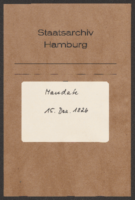 Vorschaubild von [[Bergedorfer Mandaten-Sammlung]]