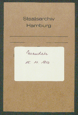 Vorschaubild von [[Hamburger Mandaten-Sammlung]]