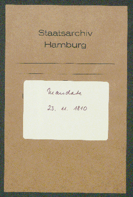 Vorschaubild von [[Hamburger Mandaten-Sammlung]]