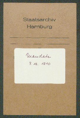 Vorschaubild von [[Hamburger Mandaten-Sammlung]]