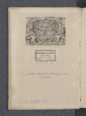 Vorschaubild von [Exlibris Christian Ernst zu Stolberg]