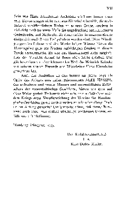 Vorschaubild Seite VII