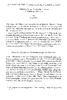 Vorschaubild von "Die Fehler der Vergangenheit Überwinden!" : Lehrpläne für den Geschichtsunterricht in Hamburg 1945 - 1948