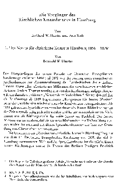 Vorschaubild von Die Vorgänger des Kirchlichen Kunstdienstes in Hamburg