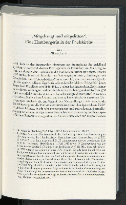 Vorschaubild von "Mitgebangt und mitgelitten".
Eine Hamburgerin in der Paulskirche