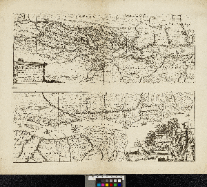 Vorschaubild von Eine Accurate Charte Von Der Elbe-Strohm Sampt Der Keyserlichen Reichs Freystadt Hamburg Und Dessen Zugehörigen Landern