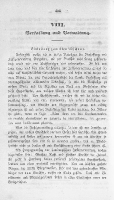 Vorschaubild von VIII. Verfassung und Verwaltung.