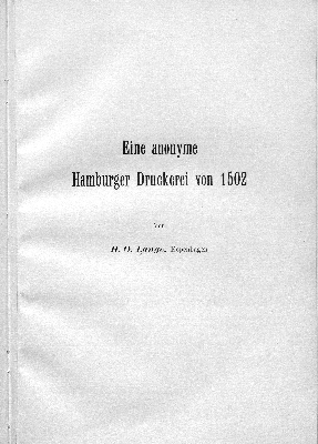 Vorschaubild von [[Mitteilungen aus der Stadtbibliothek in Hamburg]]