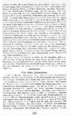 Vorschaubild von Von alten Johannitern.