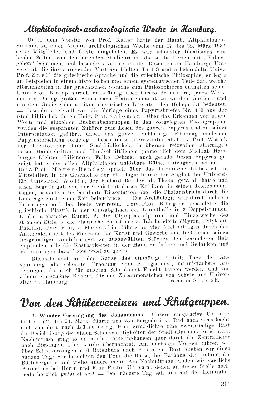 Vorschaubild von Altphilologisch-archäologische Woche in Hamburg.