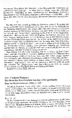 Vorschaubild von Aus: Friedrich Wasmann
Ein deutsches Künstlerleben von ihm selbst geschildert