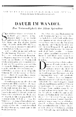 Vorschaubild von Dauer im Wandel