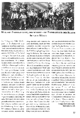 Vorschaubild von Wer sein Fahrrad liebt, der schiebt - die Fahrradtour der Klasse 6b nach Mölln