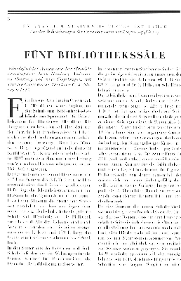 Vorschaubild von Fünf Bibliothekssäle