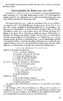 Vorschaubild von Ferienaufgaben im Johanneum anno 1819
