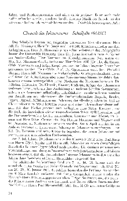 Vorschaubild von Chronik des Johanneums - Schuljahr 1962/63