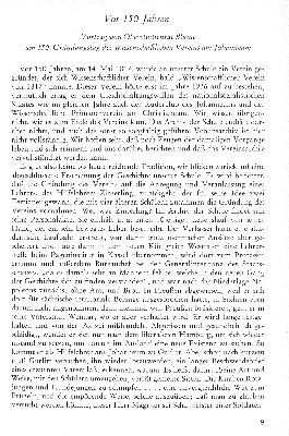 Vorschaubild von Vor 150 Jahren