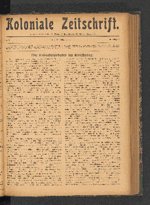 Vorschaubild von Nr. 6. Berlin, 15. März 1909. 10. Jahrgang