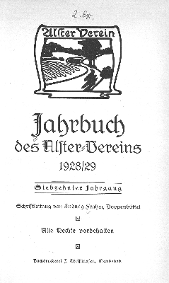 Vorschaubild von [[Jahrbuch des Alstervereins e. V]]