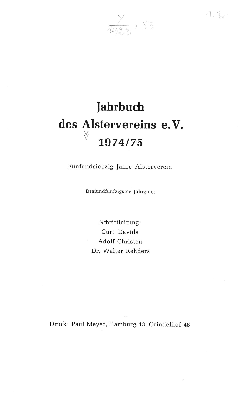 Vorschaubild von [Jahrbuch des Alstervereins e. V]