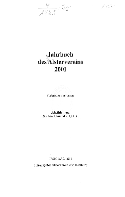 Vorschaubild von [Jahrbuch des Alstervereins e. V]