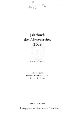 Vorschaubild von [Jahrbuch des Alstervereins e. V]