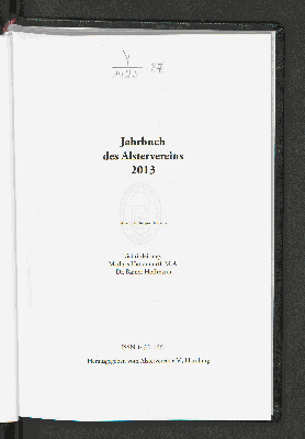 Vorschaubild von [Jahrbuch des Alstervereins e. V]