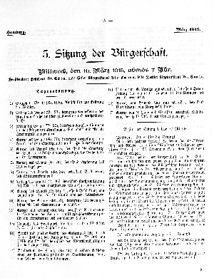 Vorschaubild von [[Stenographischer Bericht über die ... Sitzung // Bürgerschaft der Freien und Hansestadt Hamburg]]