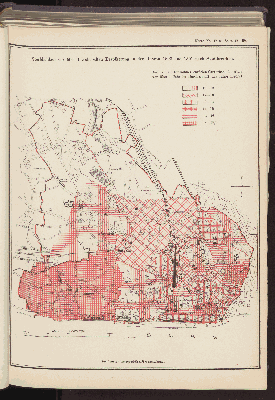 Vorschaubild von Sterblichkeit der über 1 Jahr alten Bevölkerung in den Jahren 1890 und 1891 nach Stadtbezirken.