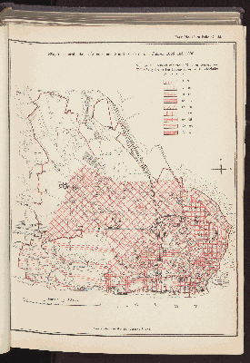 Vorschaubild von Säuglingssterblichkeit der einzelnen Stadtbezirke in den Jahren 1895 und 1896.