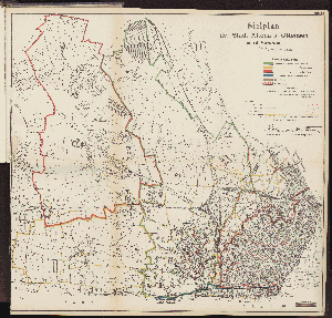 Vorschaubild von Sielplan der Stadt Altona u. Ottensen nebst Vororten. 1898.