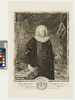 Vorschaubild von Erdmann Neumeister, Pastor ad d. Jacobi, e.r. Natur d. 12 Maji, 1671. electus Hamburgi , d. 7 Aprilis, 1715.